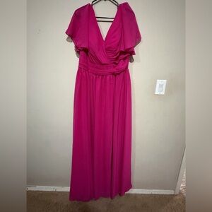 3/$15 Elegant Pink Maxi Dress